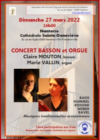 Claire Mouton et Marie Vallin en concert