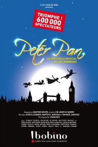 Affiche Peter Pan, le spectacle musical - Bobino