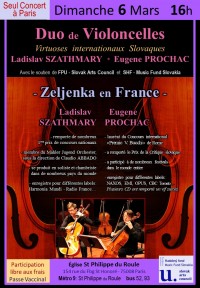 Ladislav Szathmary et Eugen Prochac en concert