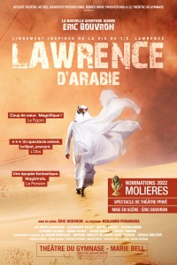 Affiche Lawrence d'Arabie - Théâtre du Gymnase