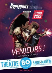 Affiche Ze venjeurs - Théâtre BO Saint-Martin