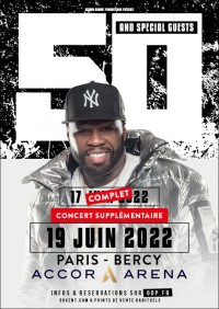 50 Cent à l'Accor Arena