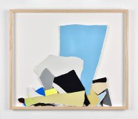 Isabelle FERREIRA, Pétales #11, 2019, acrylique sur papier, 52 x 62 cm
