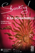 Affiche de l'exposition Shocking ! Les mondes surréalistes d'Elsa Schiaparelli