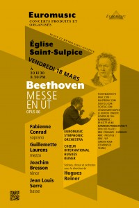 Euromusic Symphonic Orchestra, Chœur Hugues Reiner en concert