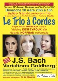 Raphaëlle Moreau, Violaine Despeyroux et Natania Hoffman en concert