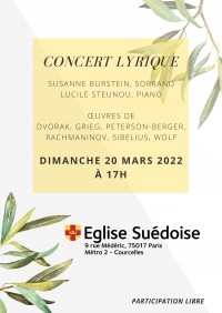 Susanne Burstein et Lucile Stenou en concert