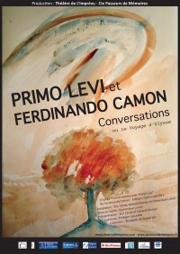 Affiche Primo Levi et Ferdinando Camon : Conversations Ou Le Voyage d’Ulysse - Théâtre du Gymnase