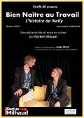 Affiche Bien Naître au Travail, l’histoire de Nelly - Théâtre Darius Milhaud