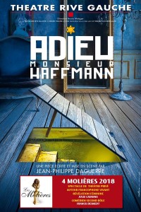 Affiche Adieu Monsieur Haffmann - Théâtre Rive Gauche