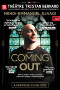 Affiche Mehdi Djaadi : Coming-Out - Théâtre Tristan-Bernard