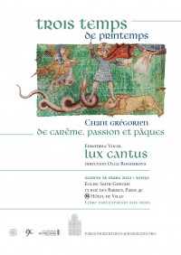 L'Ensemble Lux Cantus en concert
