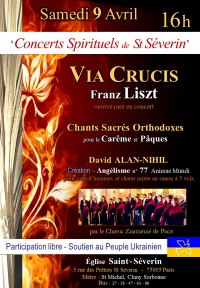 Le Chœur russe de Paris Znamenie et solistes en concert
