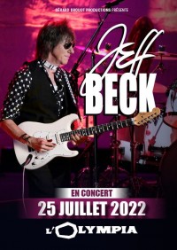 Jeff Beck à l'Olympia