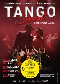 Affiche Tango secret - Théâtre de l'Atelier
