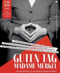 Affiche Guten Tag, Madame Merkel - Les Déchargeurs