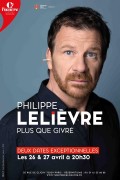 Affiche Philippe Lelièvre - Plus que givré - Théâtre de l'Œuvre