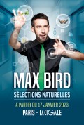 Max Bird à la Cigale - Affiche