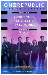OneRepublic au Zénith de Paris