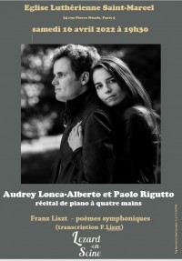 Audrey Lonca-Alberto et Paolo Rigutto en concert