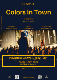 Colors in Town en concert