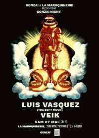 Luis Vasquez et Veik à la Maroquinerie