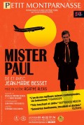 Affiche Mister Paul - Théâtre Montparnasse