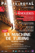Affiche La Machine de Turing - Théâtre du Palais-Royal
