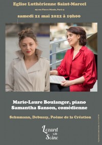 Marie-Laure Boulanger et Samantha Sanson en concert