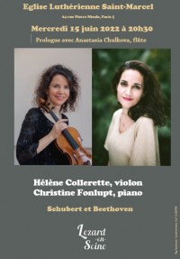 Christine Fonlupt et Hélène Collerette en concert