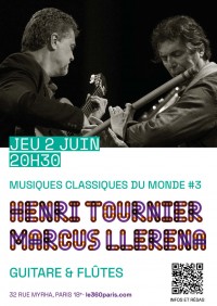 Henri Tournier et Marcus Llerena en concert