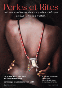 Visuel de l'exposition "Perles et rites" Tonia MAREK à la Galerie L'Expo Montmartre