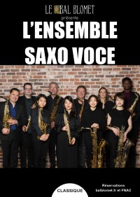 L'Ensemble Saxo Voce et Jean-Yves Fourmeau en concert