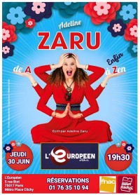 Affiche Adeline Zaru de A à enfin Zen - L'Européen