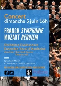 L'Orchestre Coalescence et Ensemble vocal d'Aquitaine en concert
