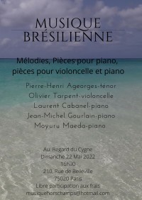 Pierre-Henri Ageorges, Olivier Tarpent, Laurent Cabanel, Jean-Michel Gourlain et Moyuru Maeda en concert