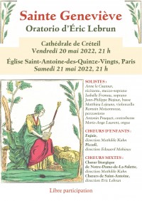 Les Chœurs et ensemble vocal de Saint-Antoine des XV/XX en concert