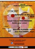 Sharman Plesner et Jean-Paul Serra en concert