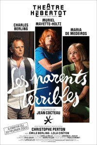 Affiche Les Parents terribles - Théâtre Hébertot