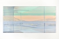 Vanessa Fanuele, Alpha 11, Huile sur toile, Pièce unique, 2022, 60x120 cm