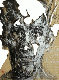 Affiche de l'exposition "Voyage-Visage" Zhang HONGYU