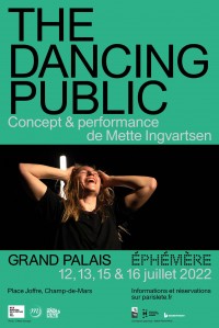 Affiche de la performance The Dancing Public au Grand Palais Éphémère