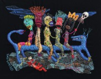 Visuel de l'exposition "Créatures des terres minées" Barbara D'ANTUONO à la Galerie Claire Corcia