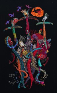 Visuel de l'exposition "Créatures des terres minées" Barbara D'ANTUONO à la Galerie Claire Corcia