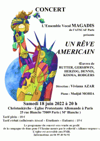 L'Ensemble vocal Magadis en concert