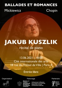Jakub Kuszlik en concert