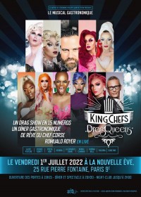 Affiche Kingchefs and Dragqueens - Le Musical gastronomique - La Nouvelle Ève