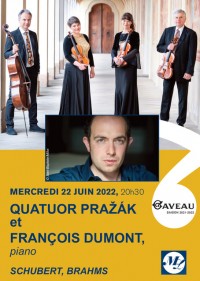Quatuor Prazak et François Dumont en concert