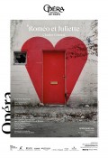 Affiche Roméo et Juliette - Opéra Bastille