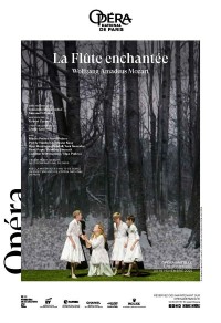 Affiche La Flûte enchantée - Opéra Bastille